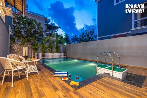 StayVista at Anya Nirvana with Lawn, Jacuzzi