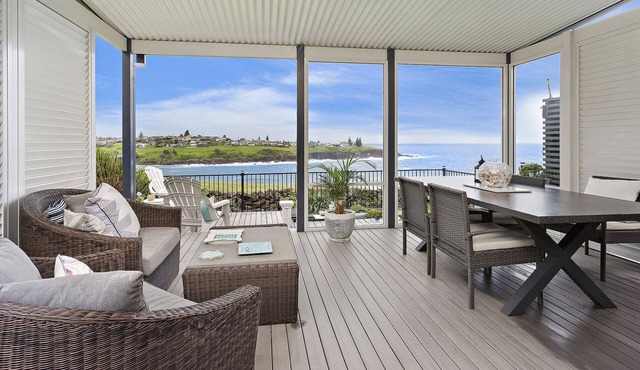 Stunning water front location offering perfect blend of Beach & Coastal charm.n