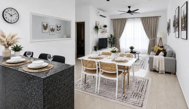 Sunset View - Klebang Melaka - PS5 Gaming - Netflix - Pool - 3BR - 10Pax