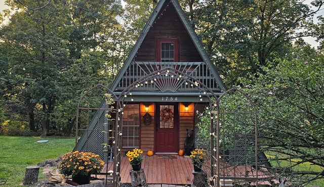The Grape Escape - A-Frame Cabin in Linden