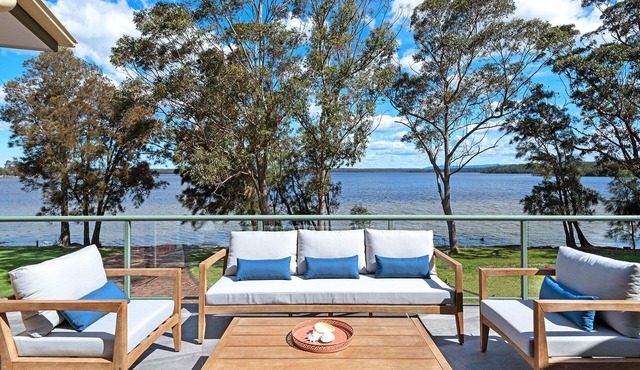The Landing: Waterfront luxury + private boat ramp