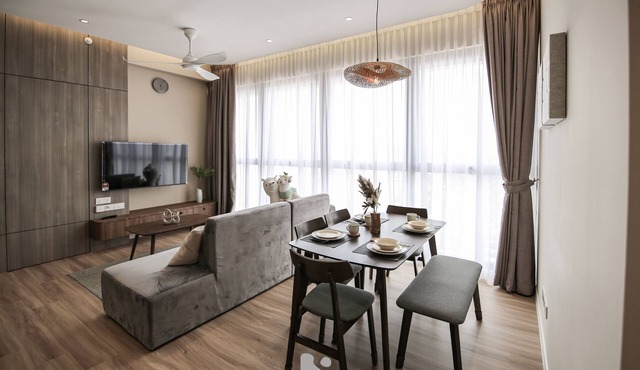 Urban Suites Sky-High 3BR Retreat-Breathtaking Penang Bridge & City Views