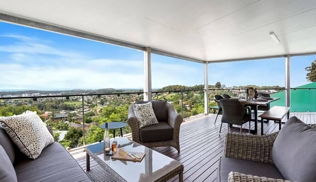 Welcome to Pacific Vista, a beautiful two-story home located in an idyllic nature setting.
