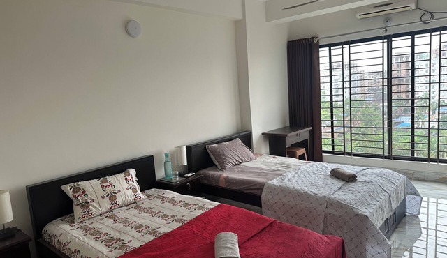 Wonderful 3-bedroom specious apartment with AC in West Khulshi,Chittagong