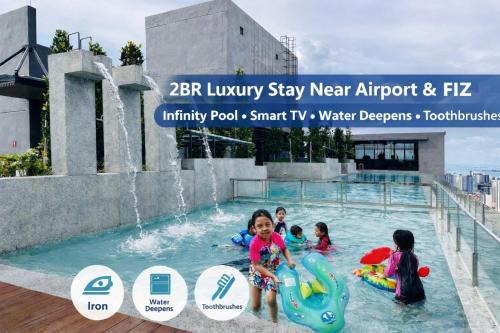 WOW! Sea & Penang Bridge View Infinity Pool 2BR