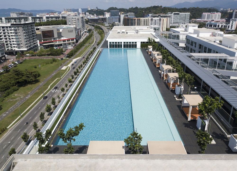 Photo of Buildings in Downtown Kota Kinabalu
