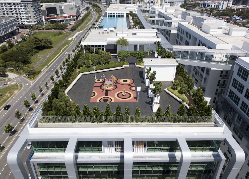 Photo of Buildings in Downtown Kota Kinabalu