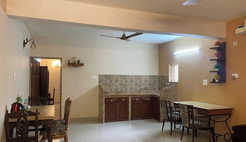 Family Apartment, 1 Bedroom, Garden View
