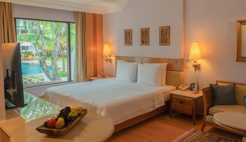 Deluxe Room, 1 King Bed, Pool View