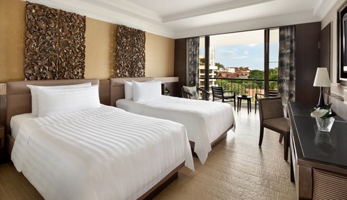 Executive Room, 2 Twin Beds, Sea View