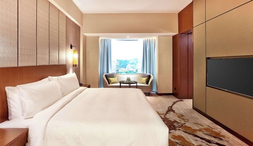 Suite, 1 King Bed with Sofa bed