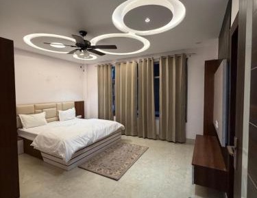 Three-Bedroom Premium Apartment with Balcony