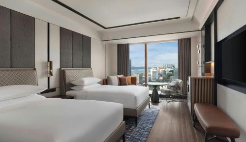 Executive Double Room with Two Double Beds and Executive Lounge Access