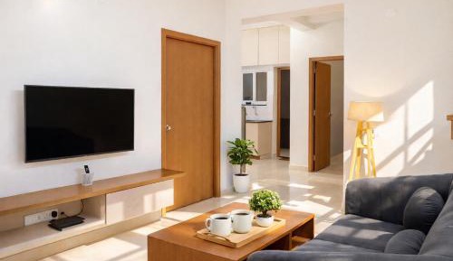 Two-Bedroom Apartment with Balcony