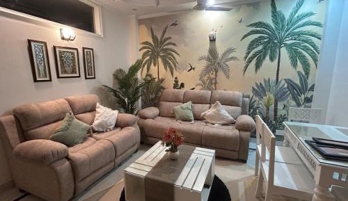 Two-Bedroom Apartment with Garden View