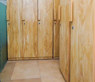 Single Bed in Male Dormitory Room with Shared Bathroom