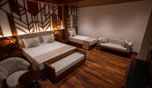 Eden Suite (15% off on One-way Airport Transfer + 10% off on Food & Beverage services + 50% off on Guaranteed Early check-in & Late check-out + 30% off on Kayaking, Snorkelling & more water sports + 25% Off on Laundry service + Complimentary Welcome Drink