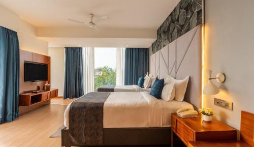 Family Room with Balcony -  15% Discount on Food & Soft Beverages - 10% Discount on Laundry (Once during stay) - Happy Hours 1+1  from 5 to 7 pm on Selected Beverages