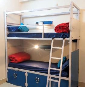 Bed in 6-Bed Mixed Dormitory Room