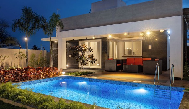 Villa Amber by Stayjade Pool 1hr HSR Hosur